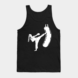 Kickbox Female Martial Artist Tank Top